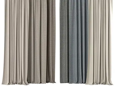 Curtains 126 RONI Opera 3D model