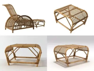 Forest Slug Chair 3D model