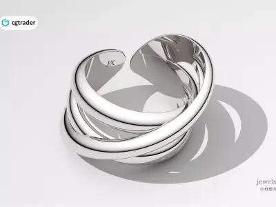 SATURNE RING - AW4855 3D print model