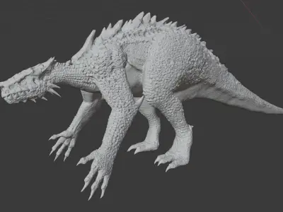 Dragon Dinosaur 3D Model 3D model