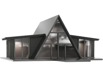The Black Chalet 3D model