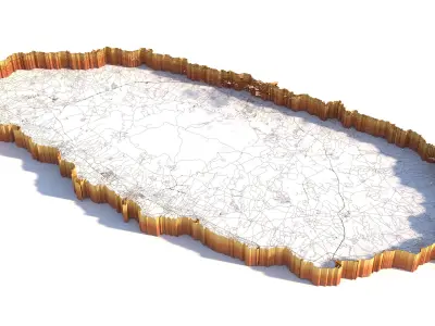 Jeju South Korea 3D model