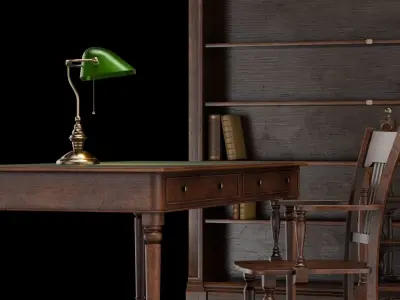 Old Library set 3D model