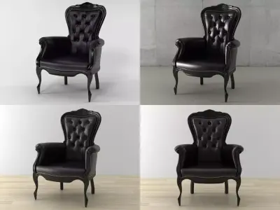Smoke Chair 3D model