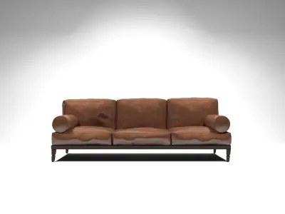 Living Room Free 3D model 5