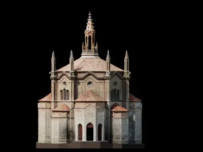 Duomo Mortegliano 3D model