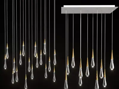 The pour lights 3D model