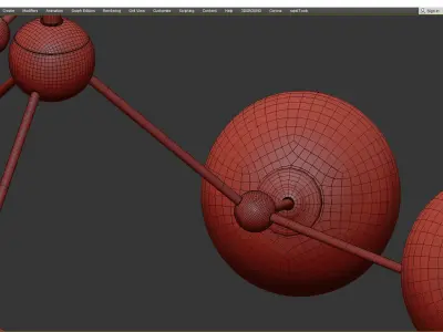 Gallotti and Radice Branches 9 Low-poly 3D model