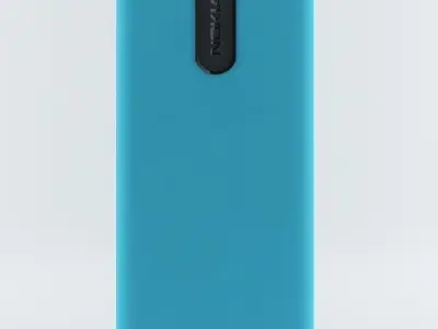  Nokia 108 dual sim Blue 3D model