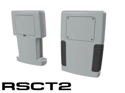 Rick Sternbach TNG Concept Tricorders 1 and 2 3D print model