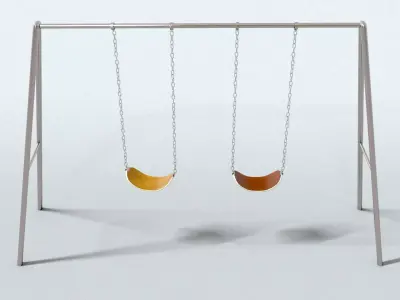 laos Swing Set 3D model