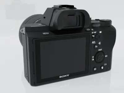  Sony Alpha 7 II with FE 28-70mm Lens Kit 3D model 3D model