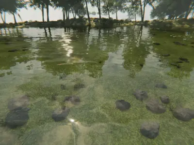 Realistic GAME-READY huge Forest pack Low-poly 3D model