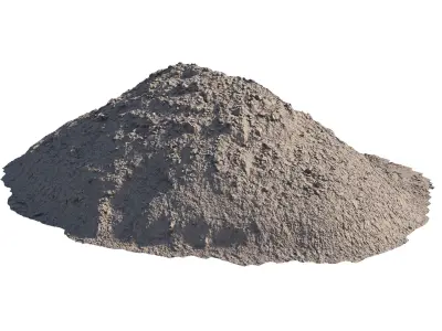 Construction sand 3D model