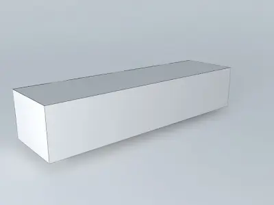 Media Cabinet  Free 3D model