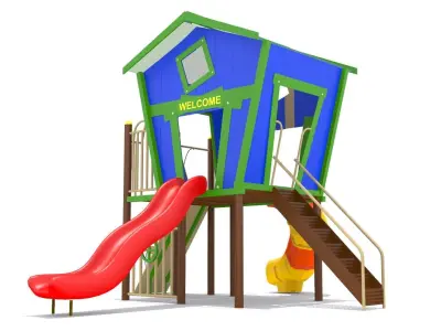 Playhouse Playground 3D model