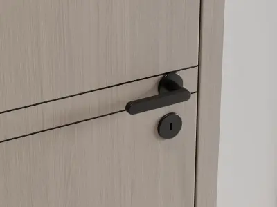 Doors Set 9 door of four 3D model