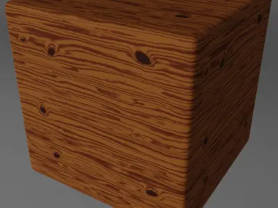 Seamless PBR Wood - Walnut Light 003 Texture