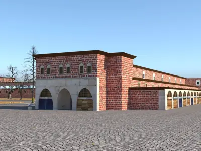 MISIR CARSISI - Turkey - Spice Bazaar 3D model