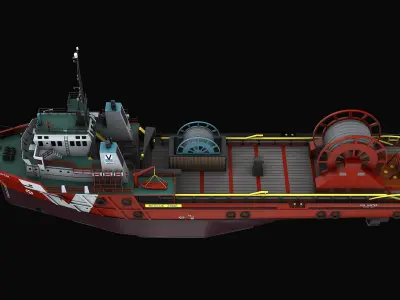  Anchor Handling Tug Supply Vessel VOS Hunter 