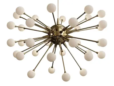 IMPULSE CHANDELIER Low-poly 3D model