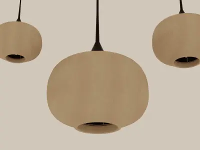 Modern Lighting Lamp 3D model