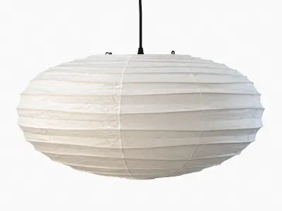 Akari 50EN Lamp by Isamu Noguchi 3D model