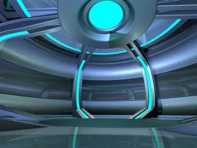  Sci Fi Room 3D model