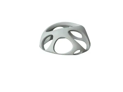 SciFi Cube Object No 53758 Low Poly Shape Low-poly 3D model