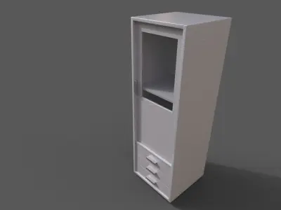 Modern Furniture 3D Model Pak 2 Low-poly 3D model