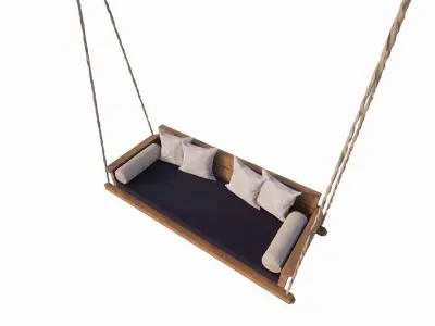 Swing Low-poly 3D model