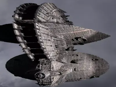 Aztec Ancient Ship Collection  2 3D model