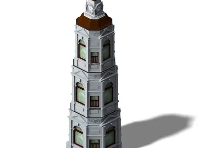 Heterogeneous - Building - Building 12 3D model