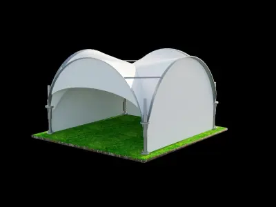 ARCH TENT 3D model