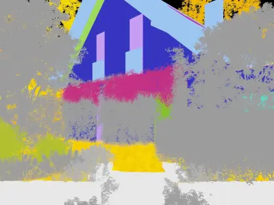 Exterior Country House  3D model