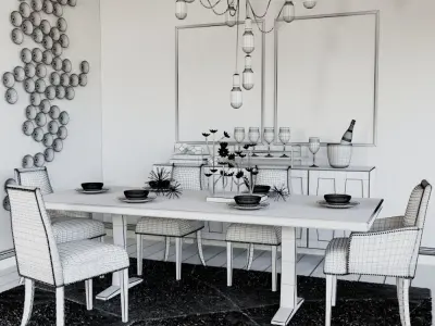 Living room 5 3D model