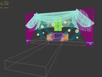 Carnival stage 26 3D model