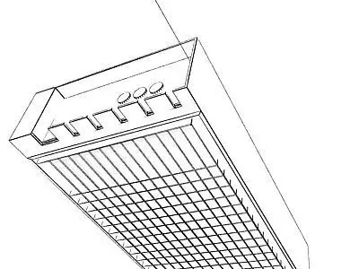 City Glass Building 117 Low-poly 3D model