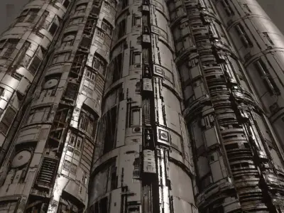 Industrial Guts Displacement Pack Texture