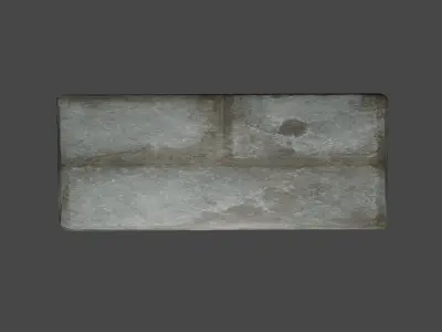 stone tile stone brick 3D model