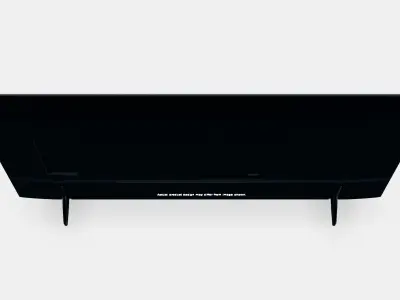 85 duym QLED 4K Q60D Tizen OS Smart TV 2024 3D model