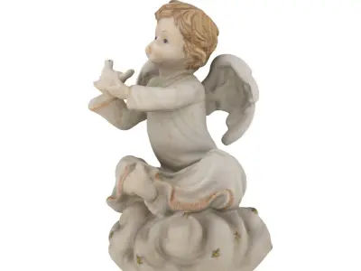 Angel christmas decoration 3D model
