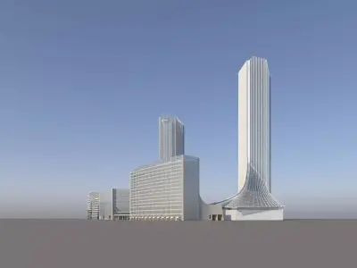 Shanghai 3D model 3D model