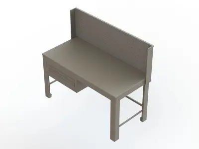 Garage table Free 3D print model