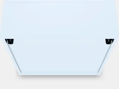 BESTA Shelf unit with door 1 Low-poly 3D model