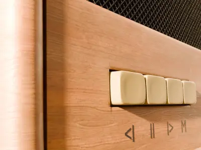 Old Clasic Radio   3D model