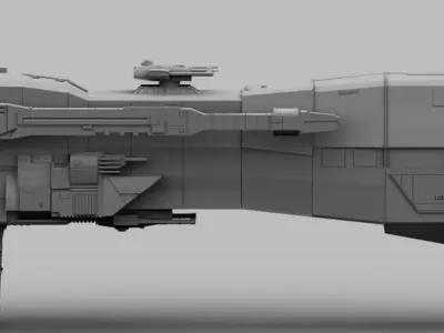 USS SULACO 3D model
