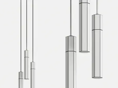 Lulu and Georgia Tala Basalt Pendant Lamps 3D model