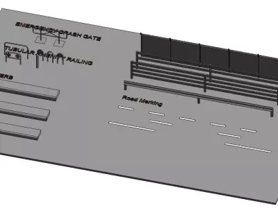 Street Element 3D model