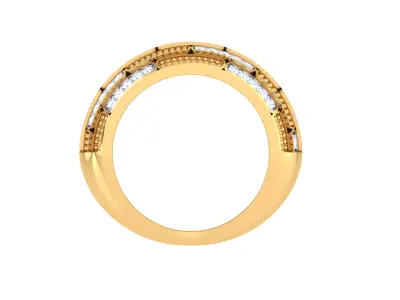 Women Ring  Render 3dm STL OBJ FBX Details 3D print model 217